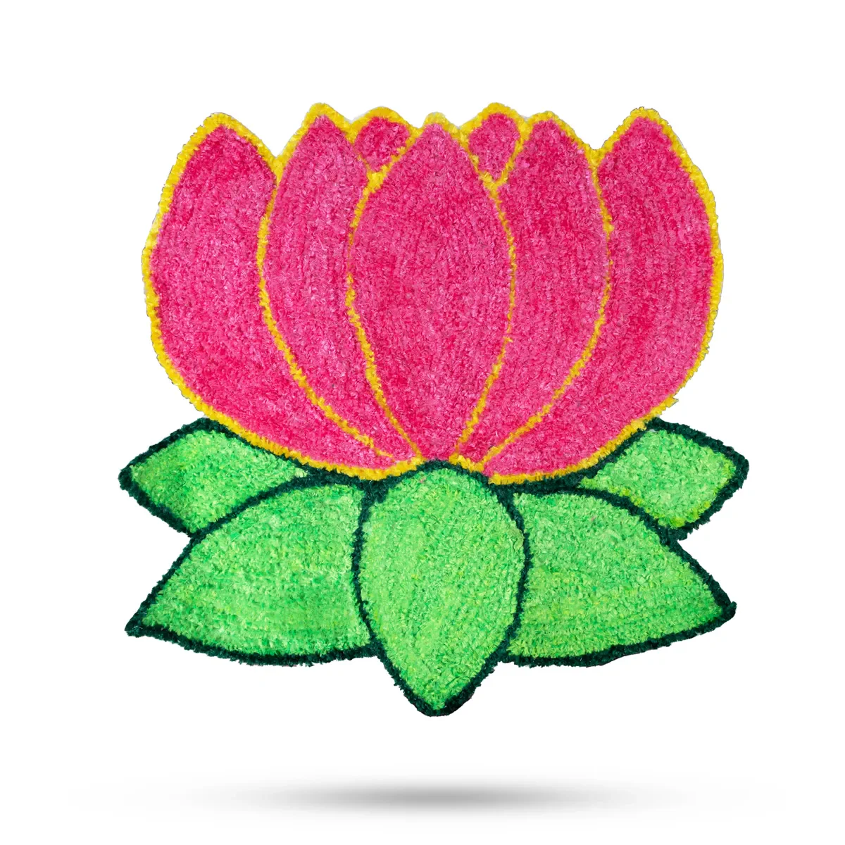 Canvas Rangoli Mat - 24 Inch Dia | Assorted Floral Design Rangoli / Reusable Floor Decoration For Festivals & Pooja - Image 17