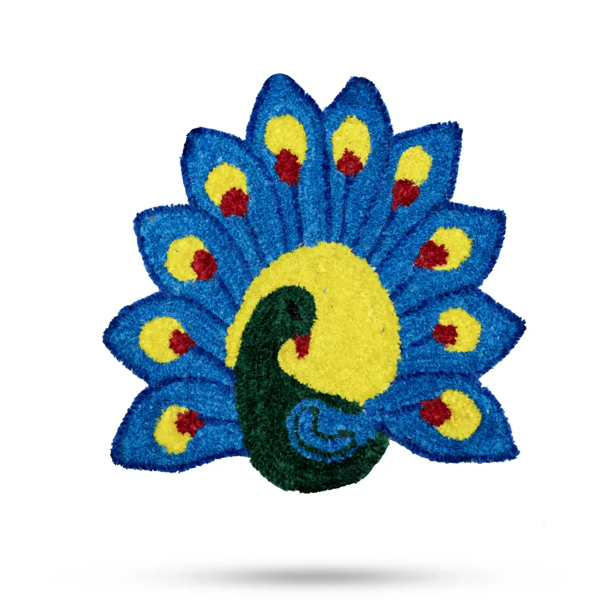 Canvas Rangoli Mat - 24 Inch Dia | Assorted Floral Design Rangoli / Reusable Floor Decoration For Festivals & Pooja - Image 21
