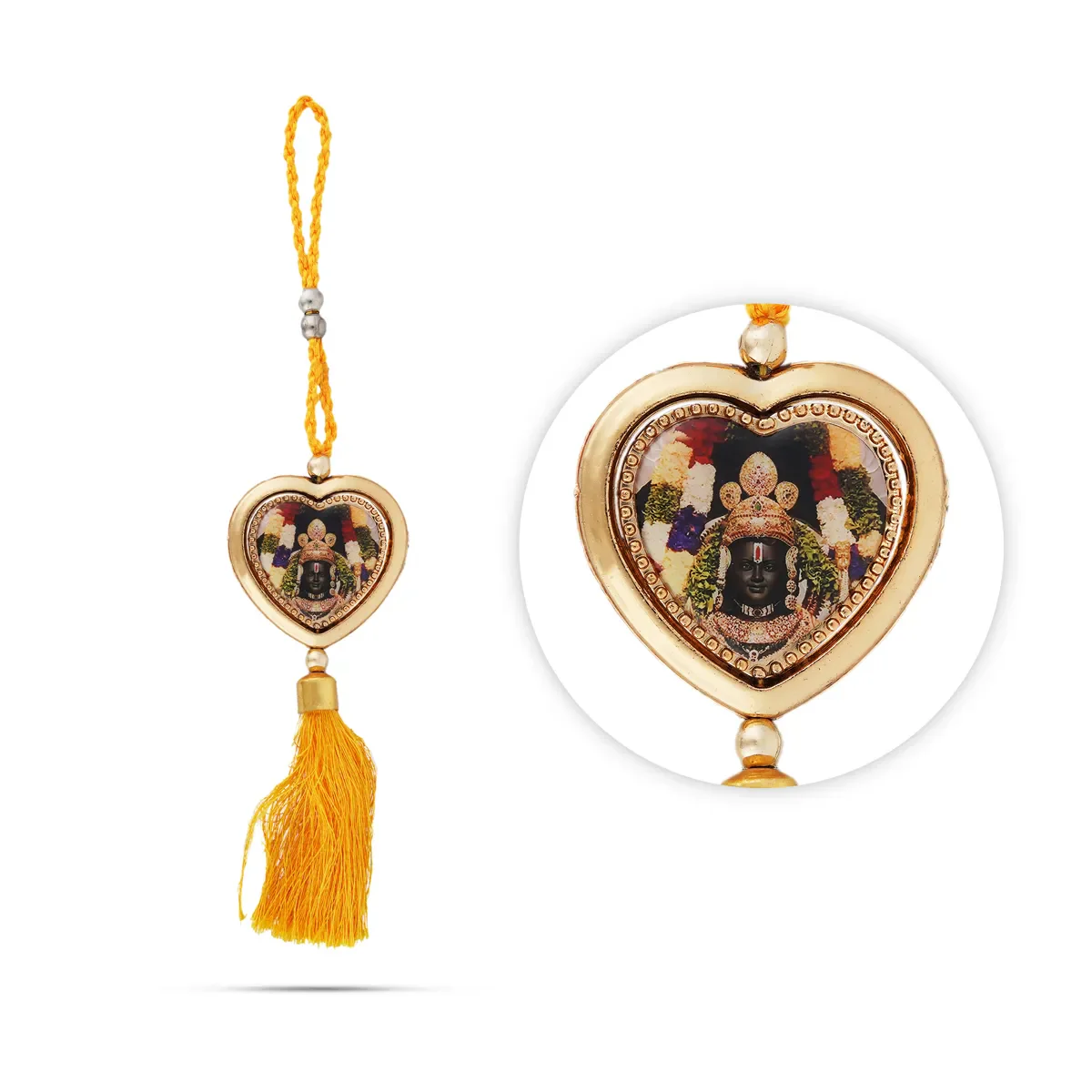 Car Hanging - 12 x 2 Inches | Car Decoration / Deity Picture Car Hanger For Protection - Image 11
