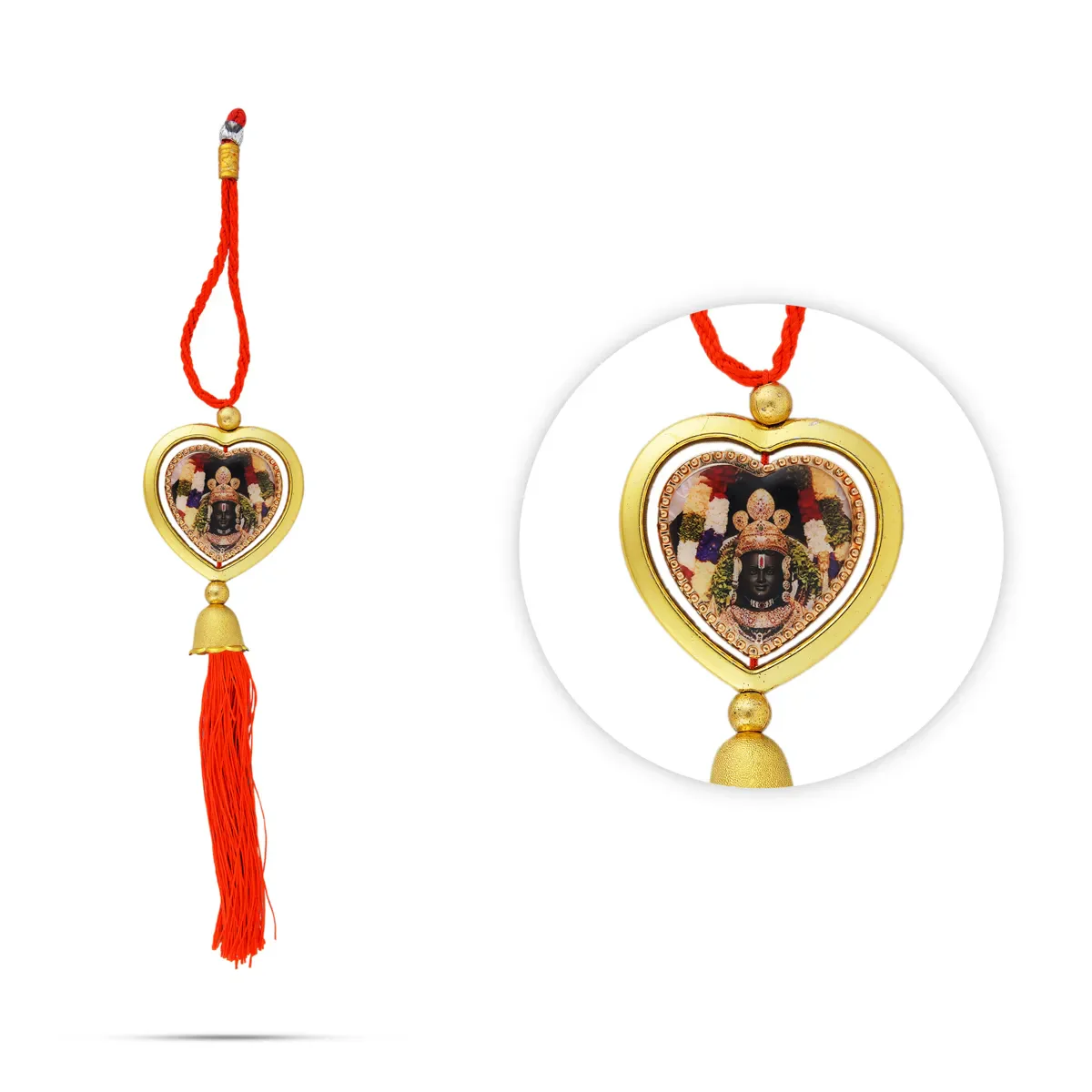 Car Hanging - 12 x 2 Inches | Car Decoration / Deity Picture Car Hanger For Protection - Image 15