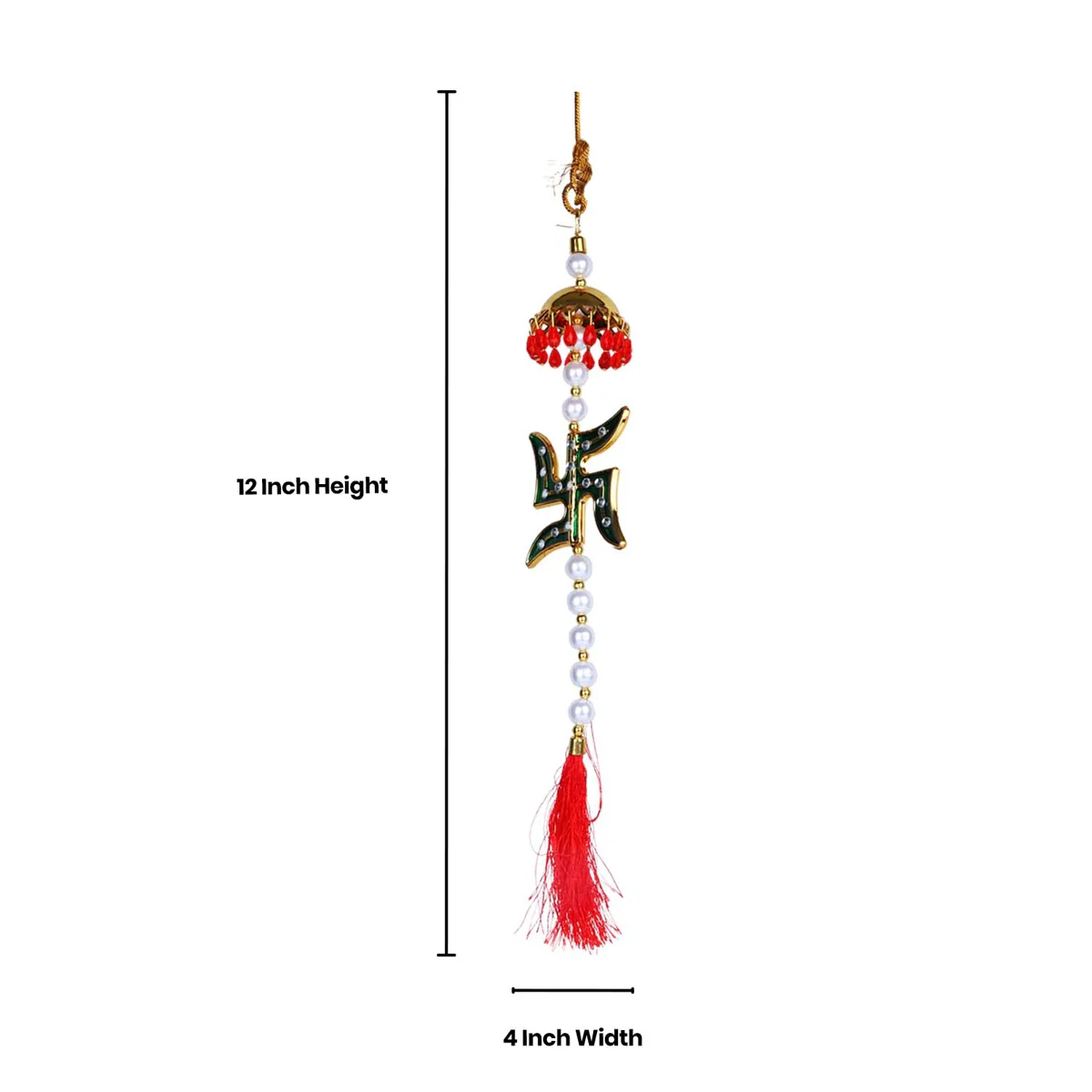 Car Hanging - 12 x 4 Inches | Car Mirror Hanger/ Car Mirror Hanging Accessories - Image 3
