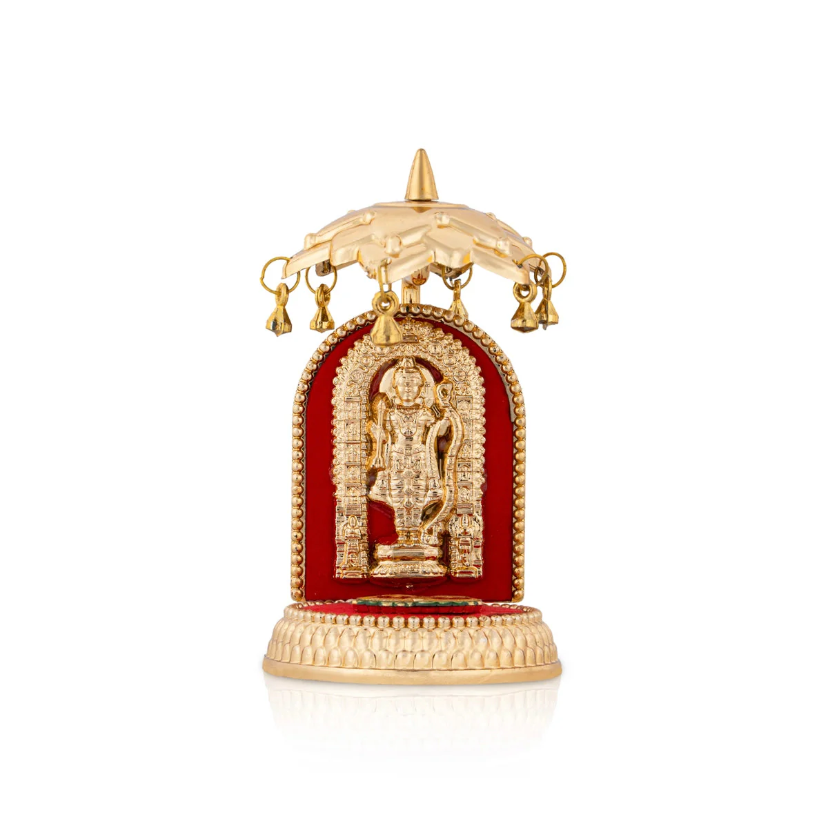 Car Stand - Ayodhi Ramar Padham With Umberlla - 4.5 Inch