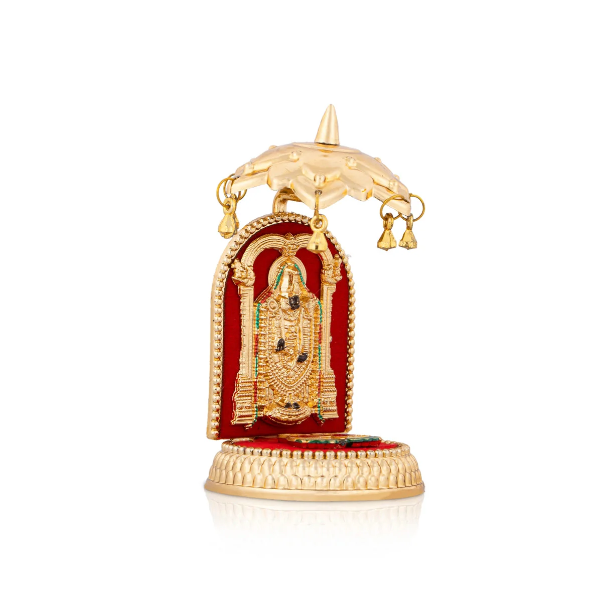 Car Stand - Balaji Padham With Umberlla - 4.5 Inch - Image 3