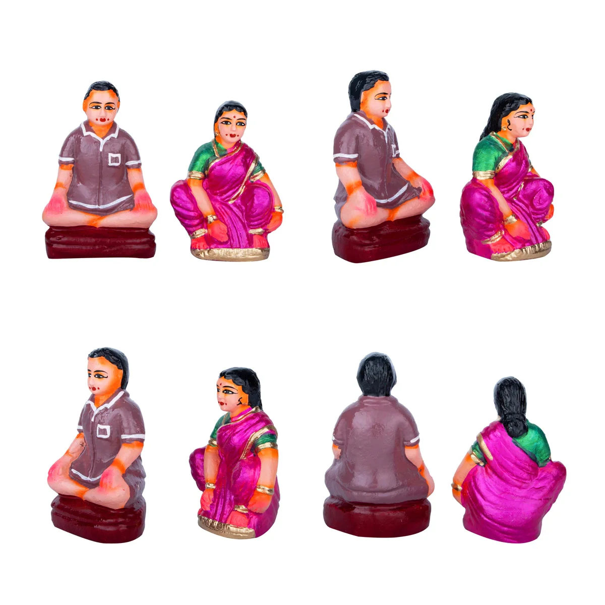 Carrom Set - Clay - 6 Inch - Image 2