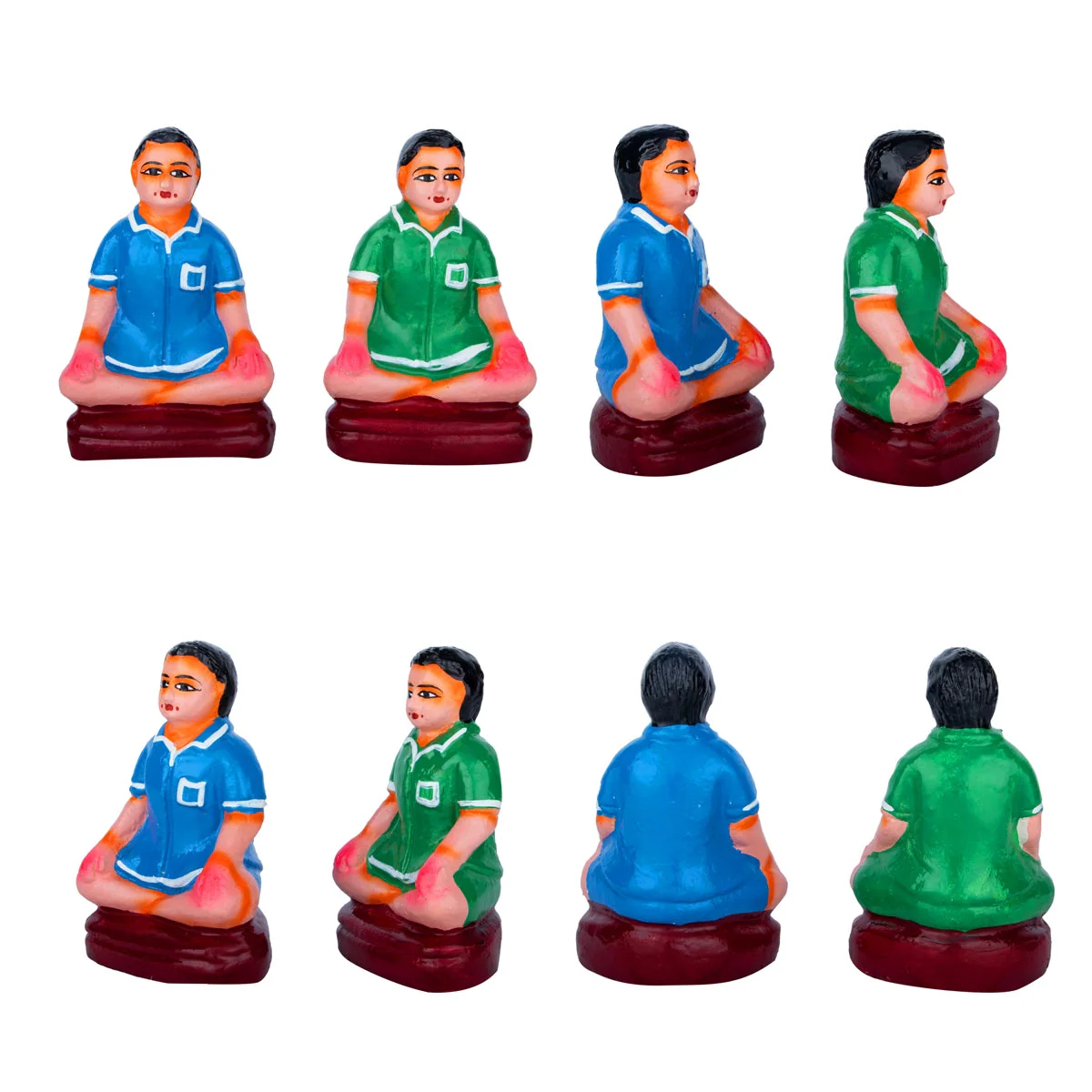 Carrom Set - Clay - 6 Inch - Image 3