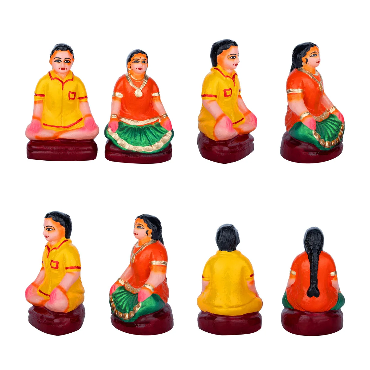 Carrom Set - Clay - 6 Inch - Image 5
