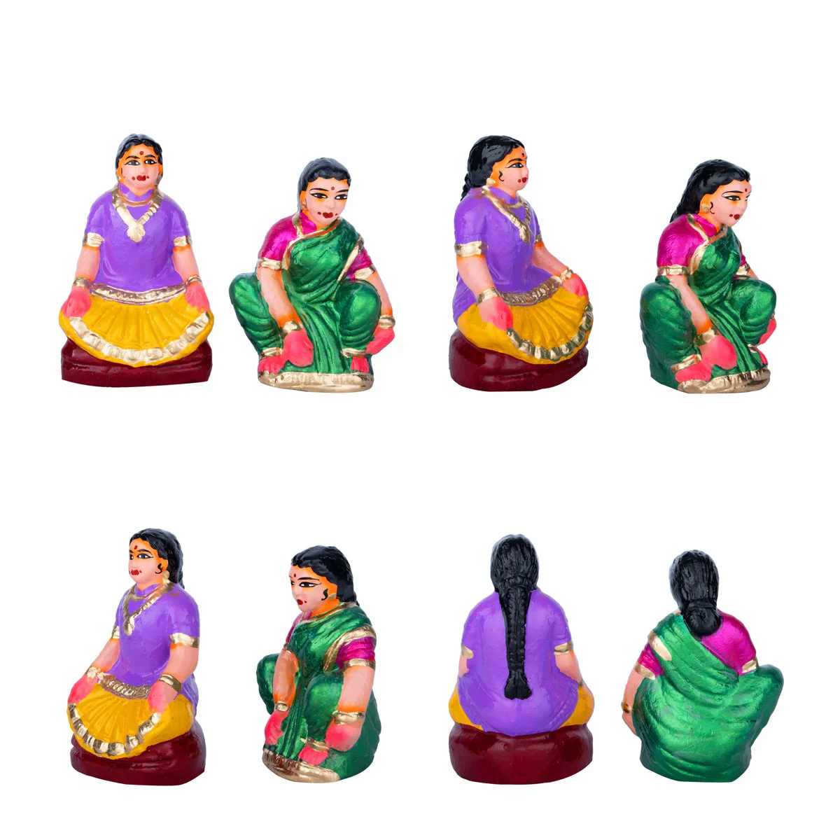Carrom Set - Clay - 6 Inch - Image 7