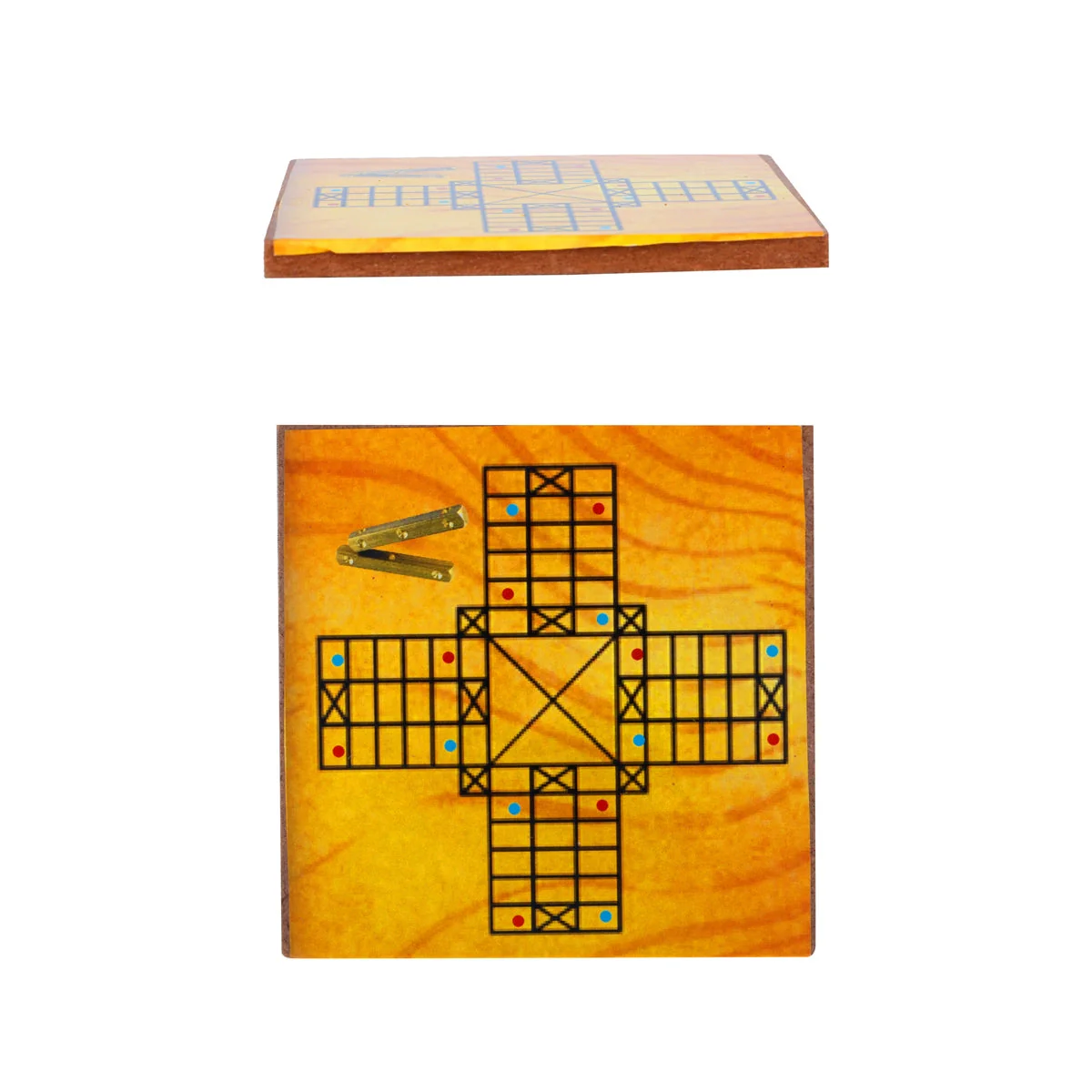 Carrom Set - Clay - 6 Inch - Image 8