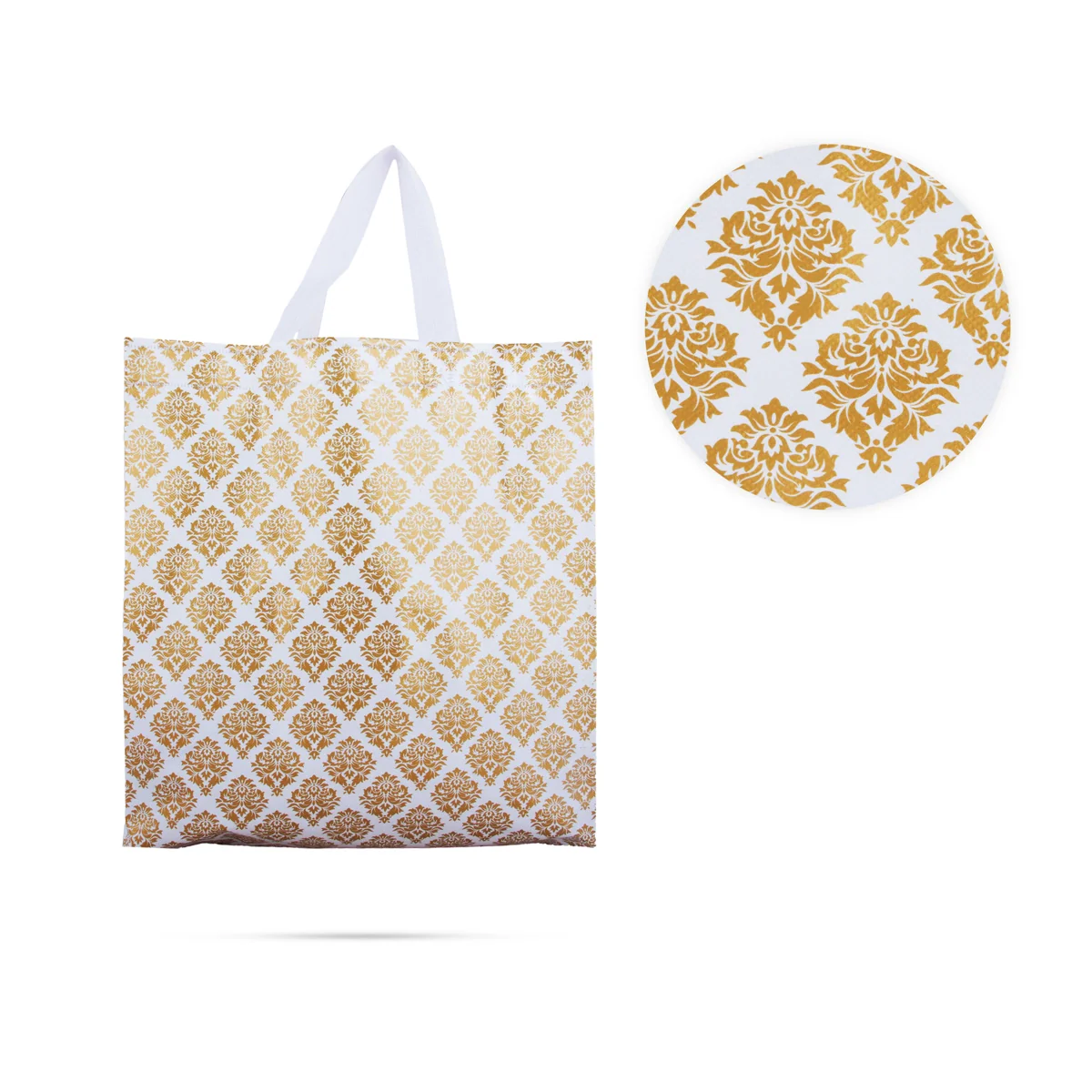 Carry Bag With Handle Pair - 16 X 12 Inches | 2 Pcs/ Return Gift Bag/ Thamboolam Bag For Functions And Gifting - Image 3