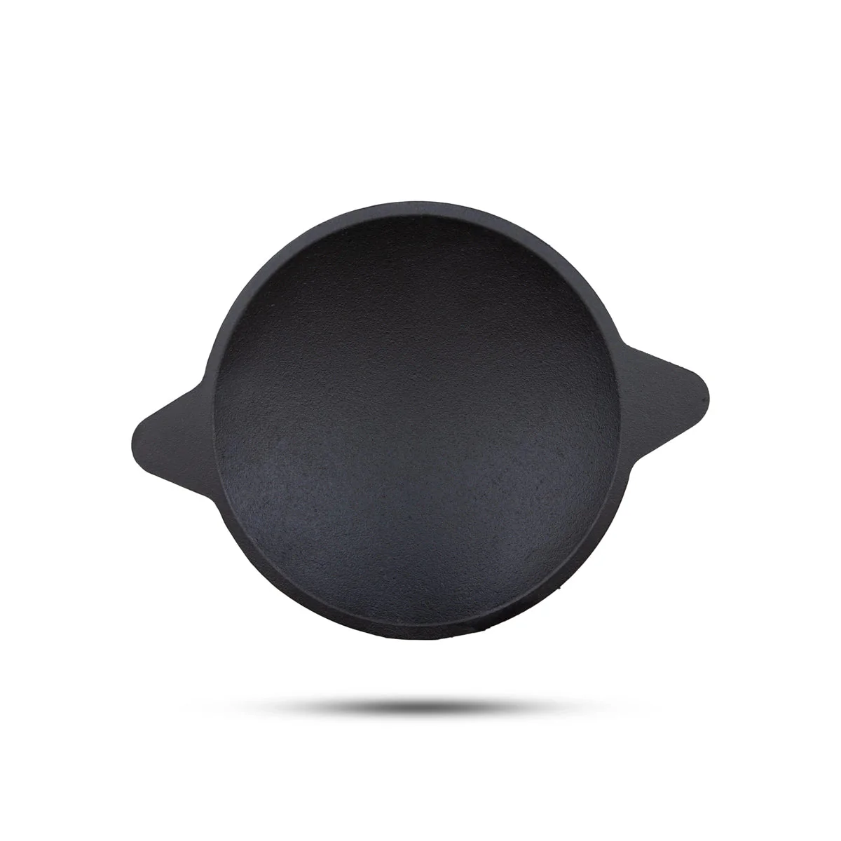Cast Iron Appam Pan - 8 Inches | Appam Maker Cast Iron/ Cast Iron Appe Pan/ Appachatti for Cooking - Image 2