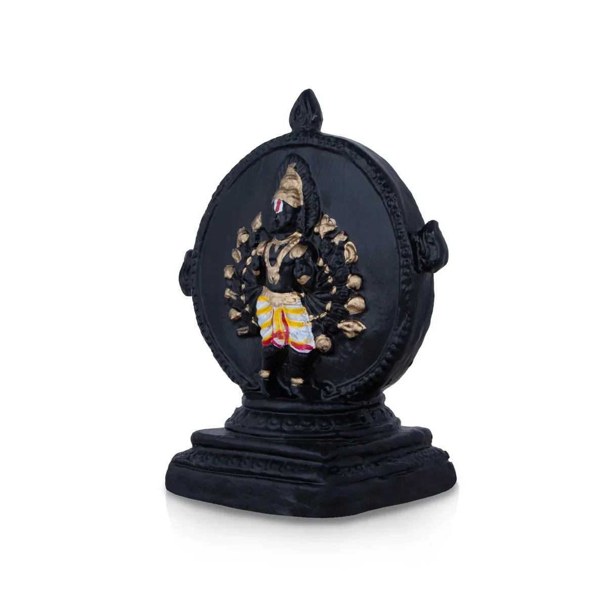 Chakrathazhwar Clay Golu Bommai | Giri Golu Doll/ Navaratri Golu Bomma/Gombe/Bommai - Image 3