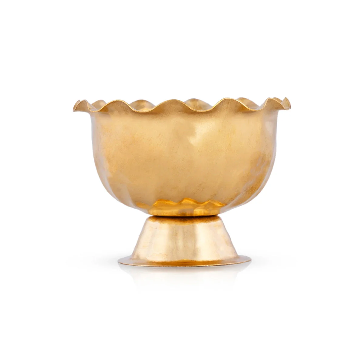 Chandan Cup With Base - 2 x 2.5 Inches | Brass Bowl/ Small Bowl/ Brass Cup/ Pooja Bowl for Home - Image 3