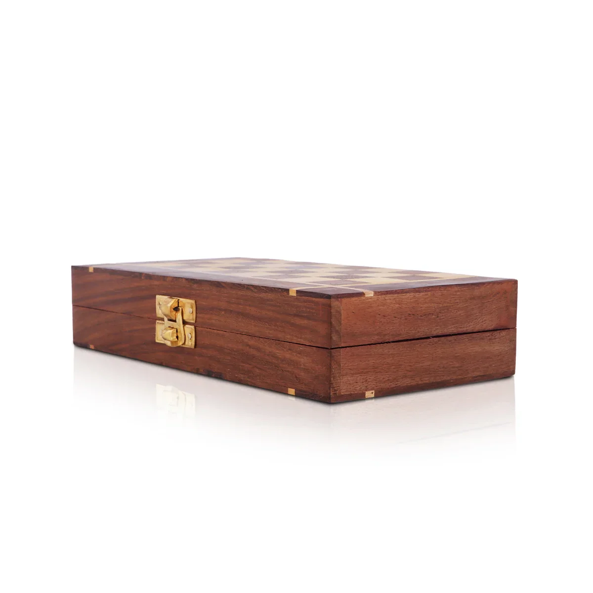 Chess Box with Coins - 1 x 8 Inches | Wooden Box/ Chess Box for Kids - Image 3