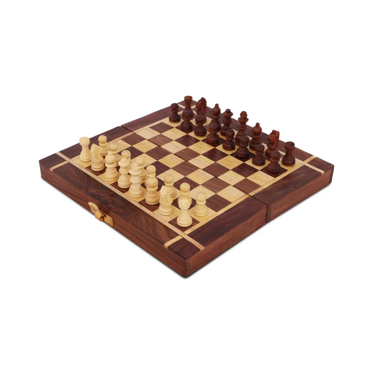 Chess Box with Coins - 1 x 8 Inches | Wooden Box/ Chess Box for Kids - Image 5