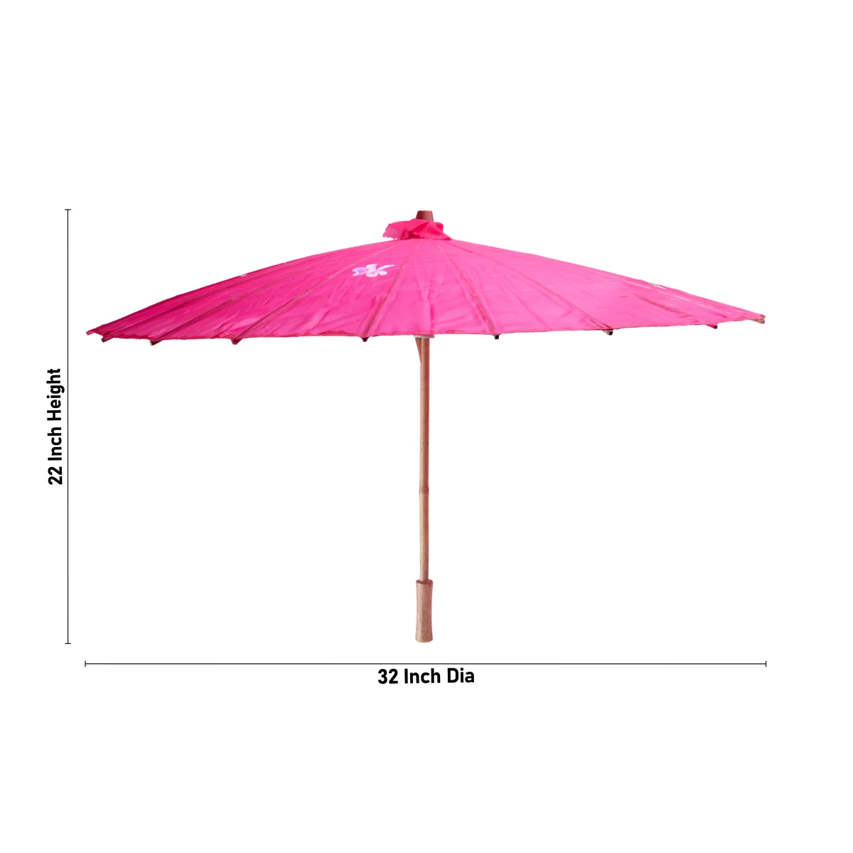 Chinese Umbrella - 22 x 32 Inches | Cloth Umbrella/ Artificial Umbrella/ Chinese Parasol - Image 6