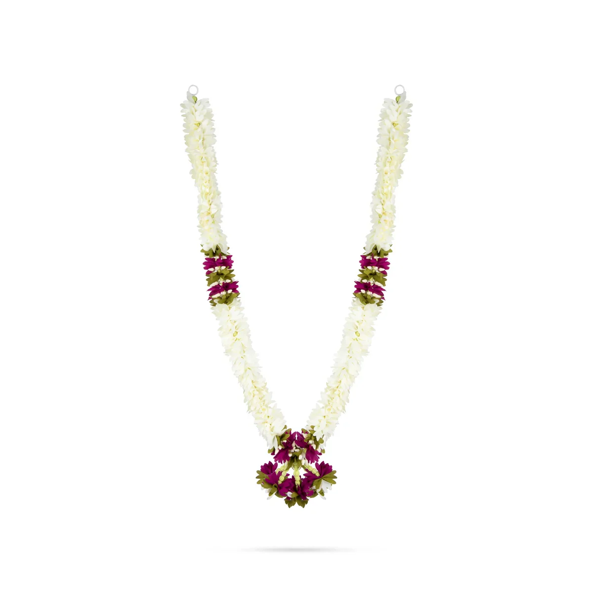 Cloth Mala - 19 Inches | Artificial Flower Mala/ Fancy Mala for Photo Frame - Image 6