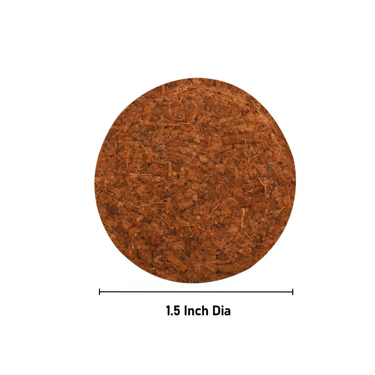 Coco Peat Set - 1.5 Inches | 10 Pcs/ Co Co Peat Coin Shape/ 40 Mm/ Coco Coir Peat for Plants - Image 5