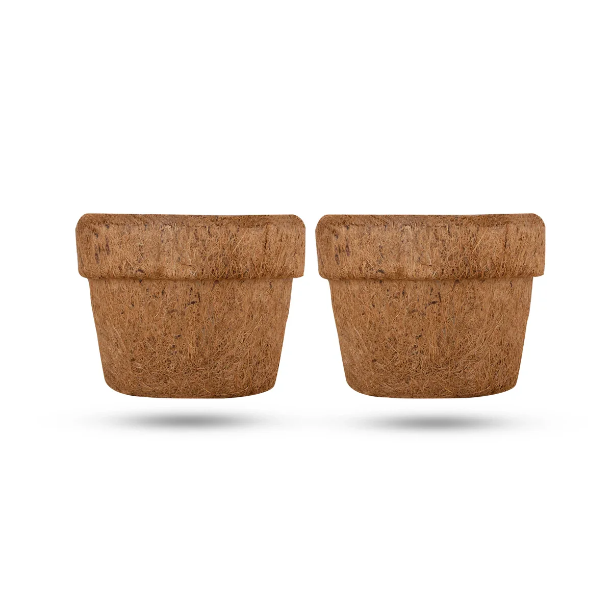 Coco Pot Pair - 4.5 x 5 Inches | 2 Pcs/ Coir Pot/ CoCo Coir Pot for Plant - Image 5