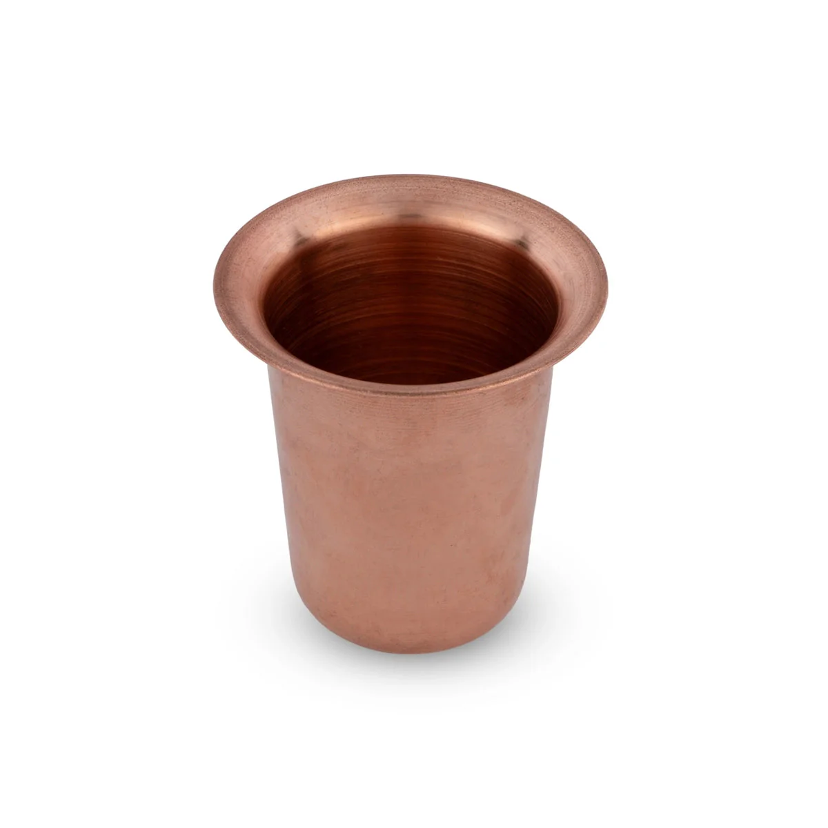 Coffee Tumbler - 3.5 x 3 Inches | Beading Design Copper Tumbler/Copper Vessel/Copper Cup/Copper Glass for Home - Image 2