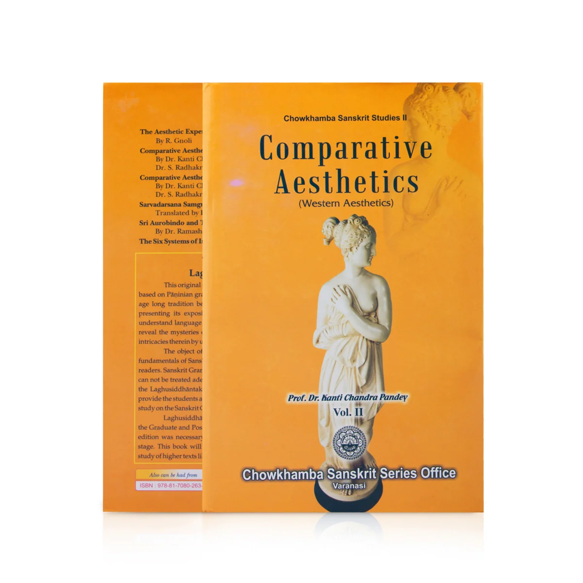 Comparative Aesthetics - Westem Aesthetics - 2 Volumes Set | by Dr. Kanti Chandra Pandey/ Chowkhamba Sanskrit Studies - Image 2