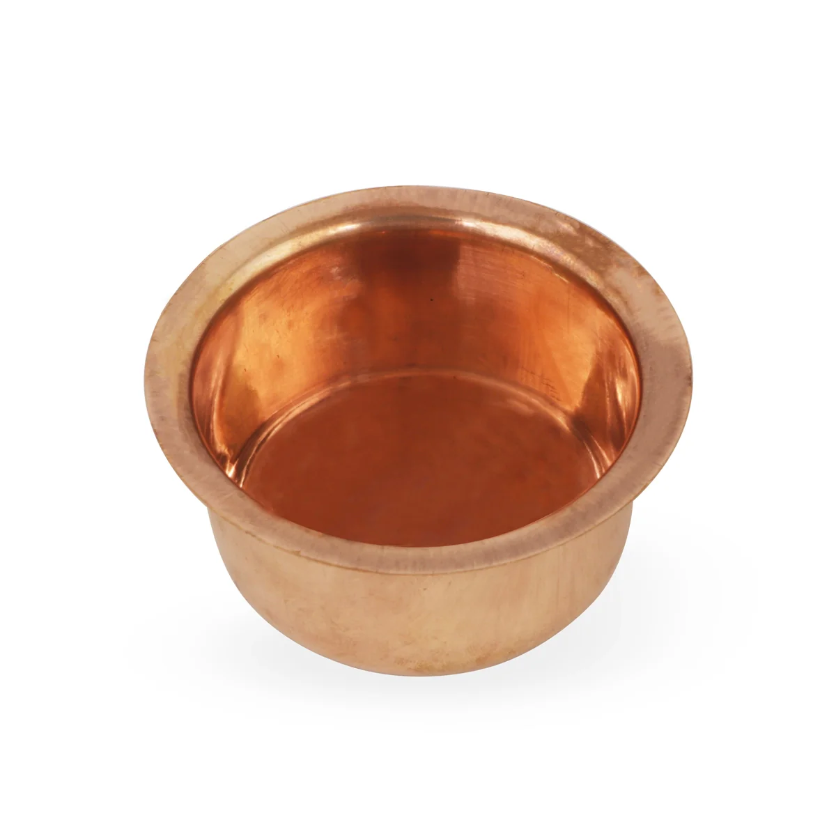 Copper Bowl - 1.5 x 3 Inches | Puna Cup/ Copper Cup for Pooja/ 30 Gms Approx - Image 3