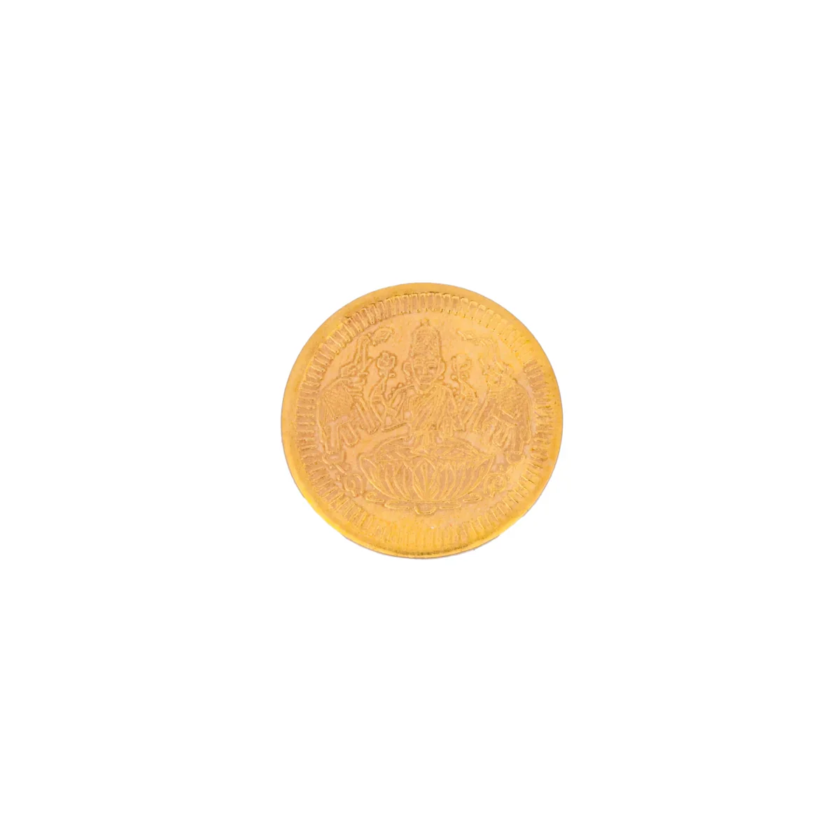 Copper Lakshmi Coin with Box - 1.25 Inch Dia | 108 Pcs/ Copper Coin/ Laxmi Coin for Pooja - Image 3