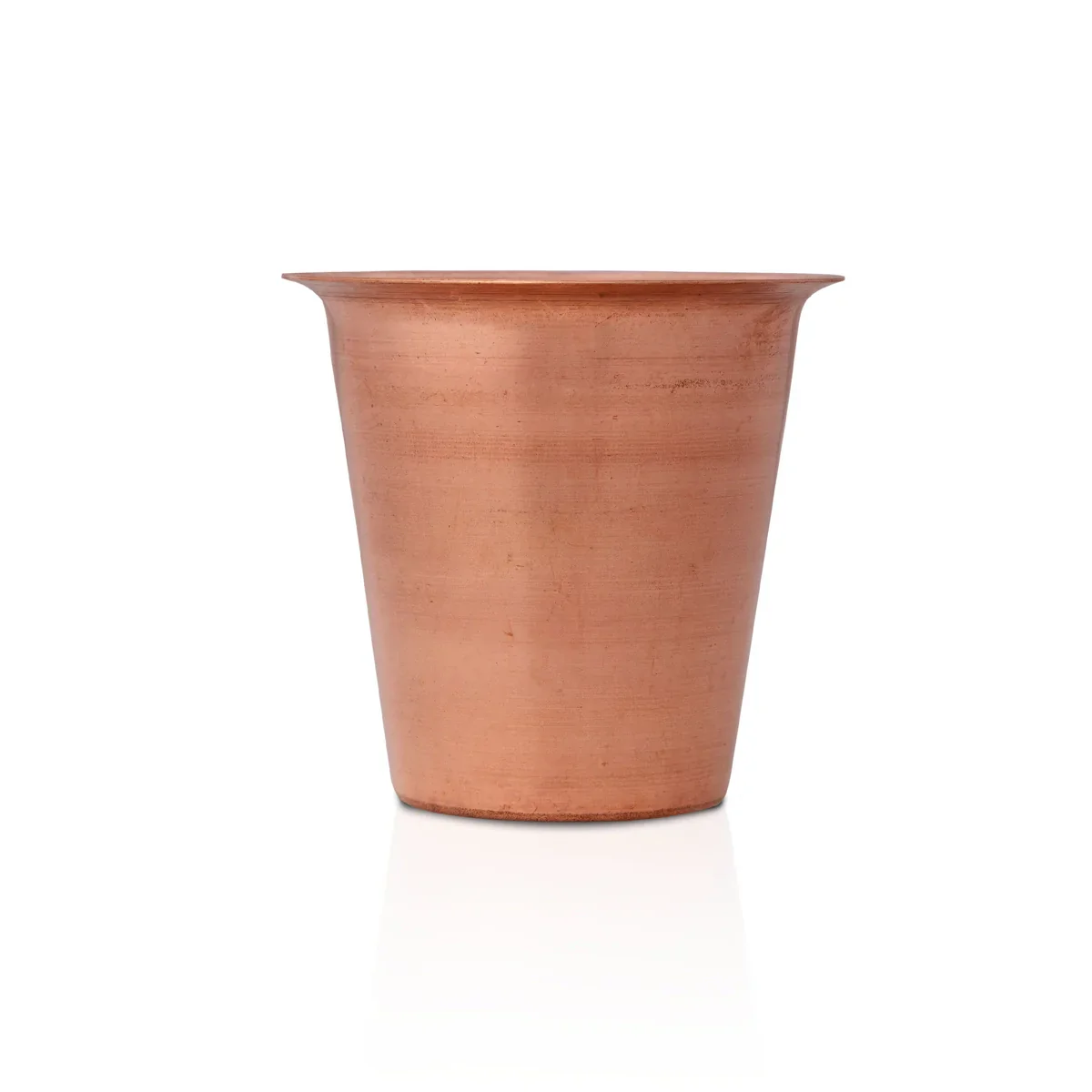 Copper Tumbler - 2.75 x 3 Inches | Coffee Tumbler/ Copper Cup for Home/ 54 Gms Approx - Image 2