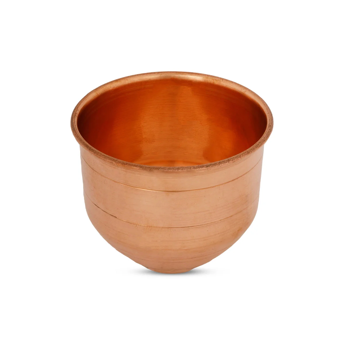 Copper Vattil - 3 x 4 Inches | Copper Vessel/ Puja Patra/ Copper Bowl for Pooja/ 140 Gms Approx - Image 4