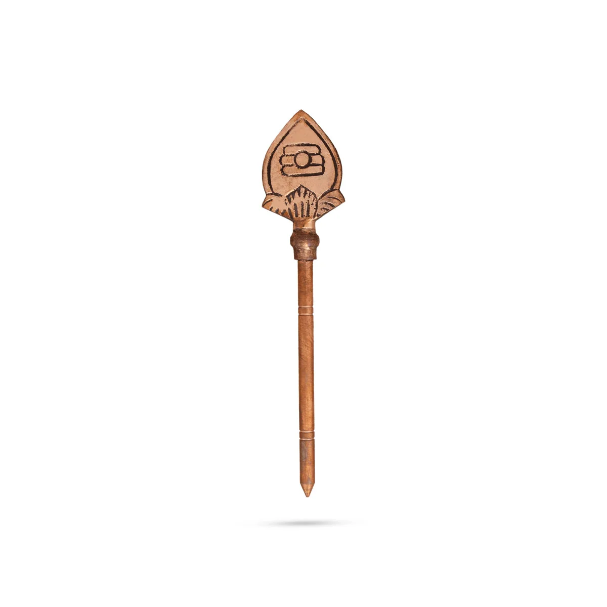 Copper Vel - 6 x 1.5 Inches | Murugan Vel/ Murugan Astra for Pooja/ 80 Gms Approx - Image 2