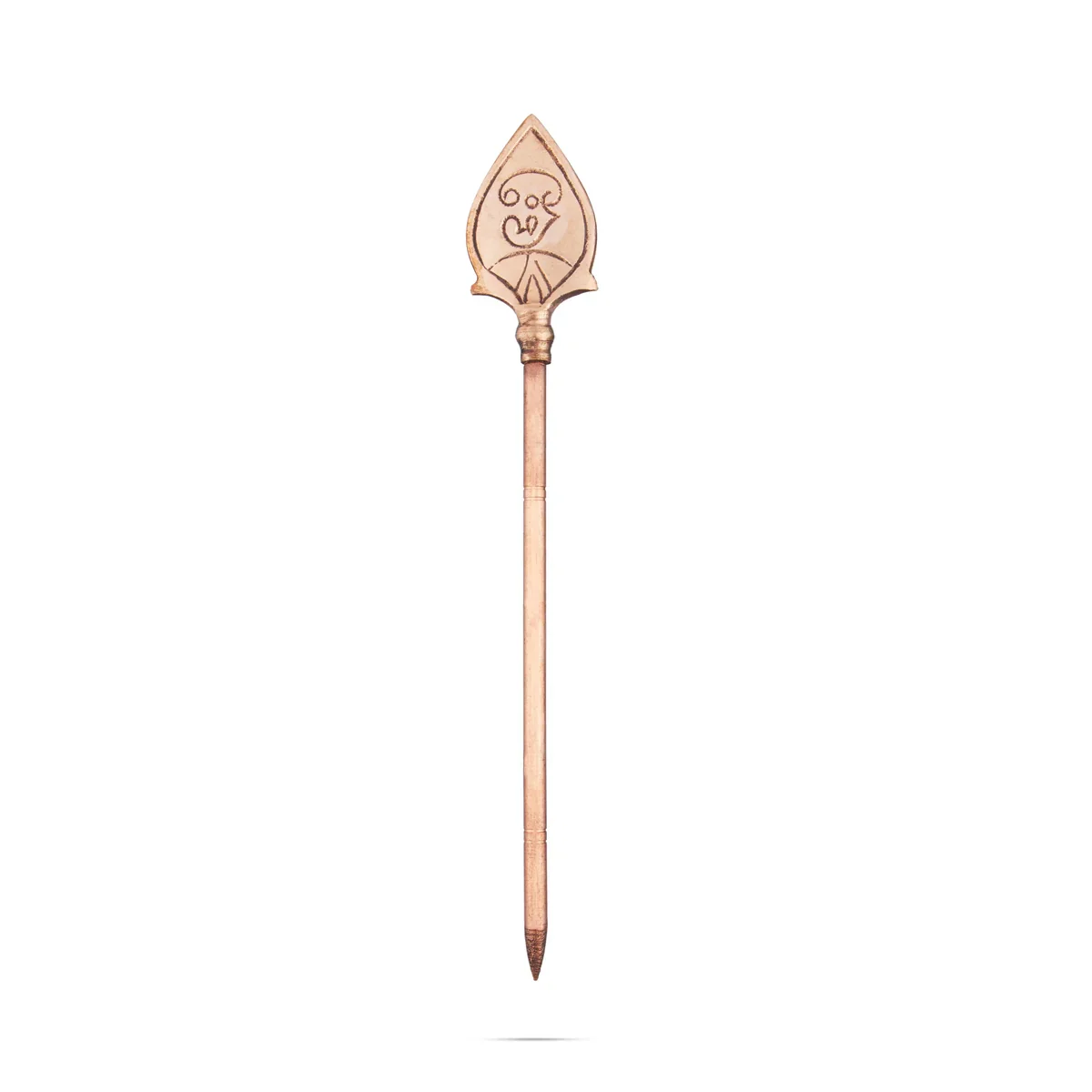 Copper Vel - 9 x 1.5 Inches | Murugan Vel/ Murugan Astra for Pooja/ 110 Gms Approx - Image 2