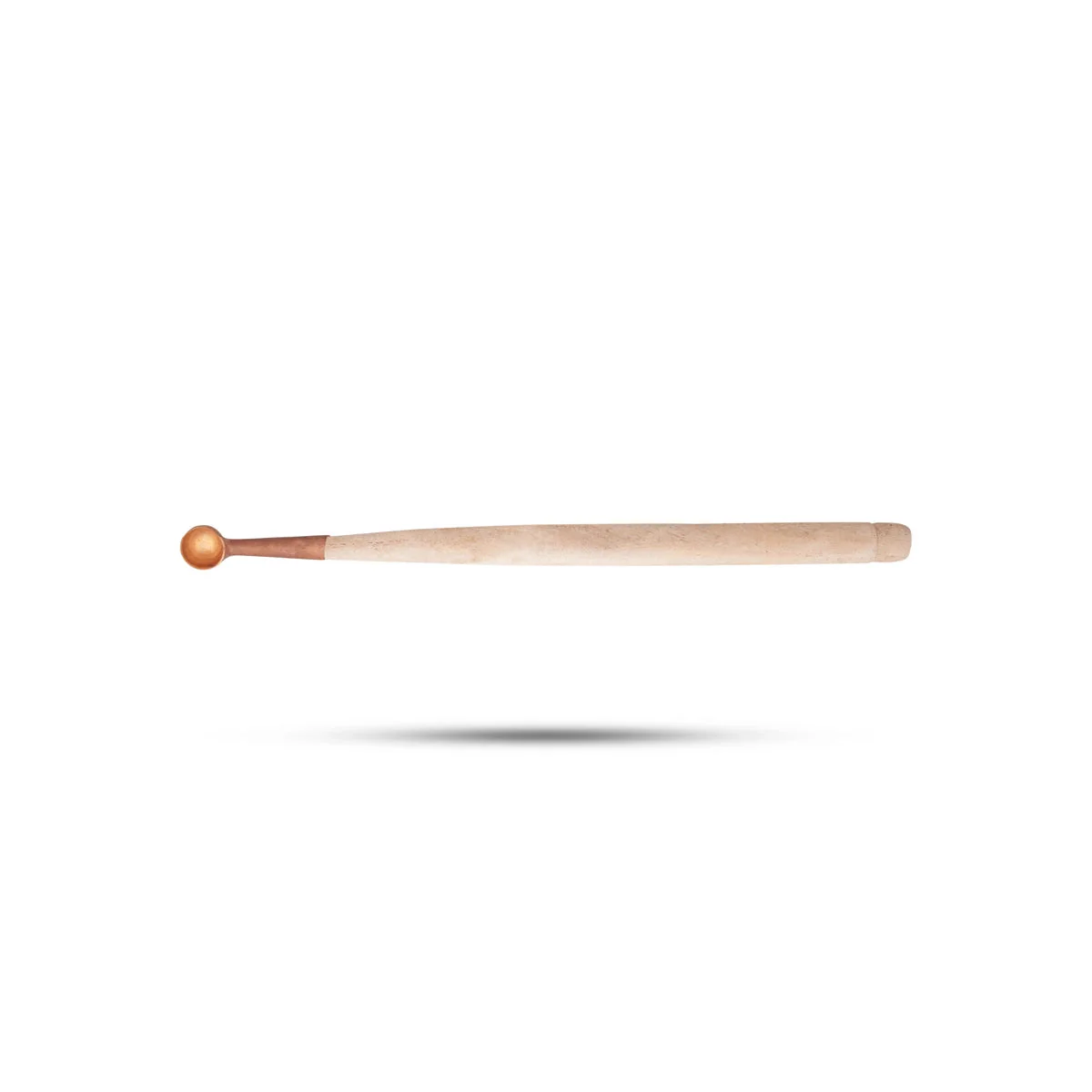 Copper Havan Spoon With Wooden Handle - 15 Inches | Hawan Spoon/ Havan Ghee Spoon for Pooja - Image 2