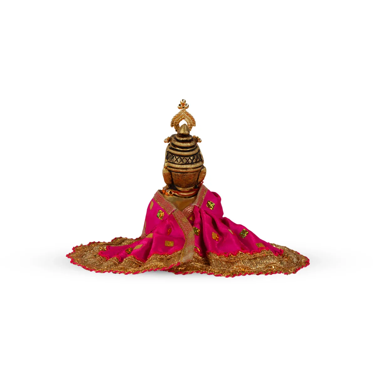 Crawling Krishna - 1.5 Inches | Little Krishna Statue/ Brass Idol/ Little Krishna Murti for Pooja - Image 5