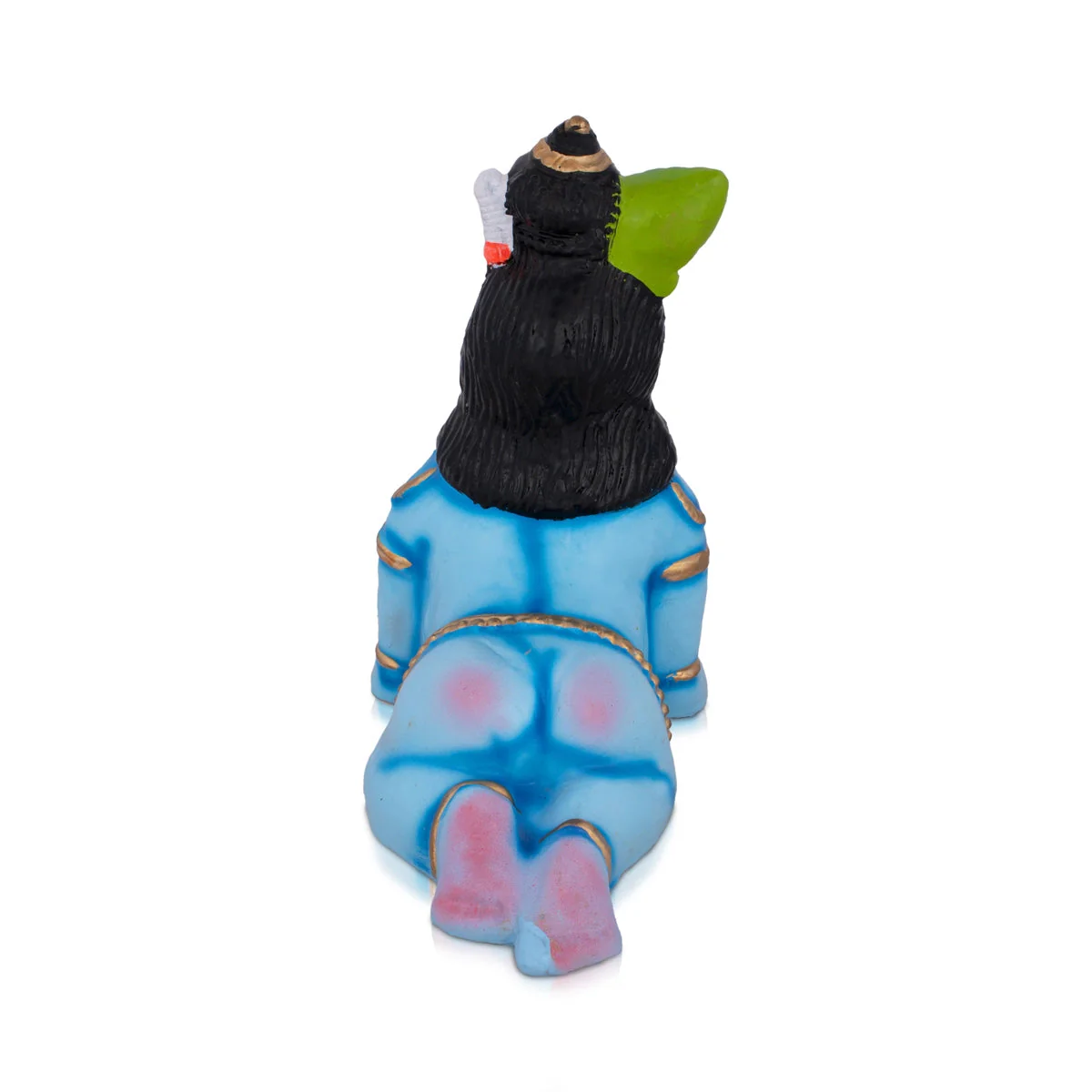 Crawling Krishna Murti - 11 x 10 Inches | Clay Doll/ Giri Golu Doll/ Janmashtami Decoration - Image 4