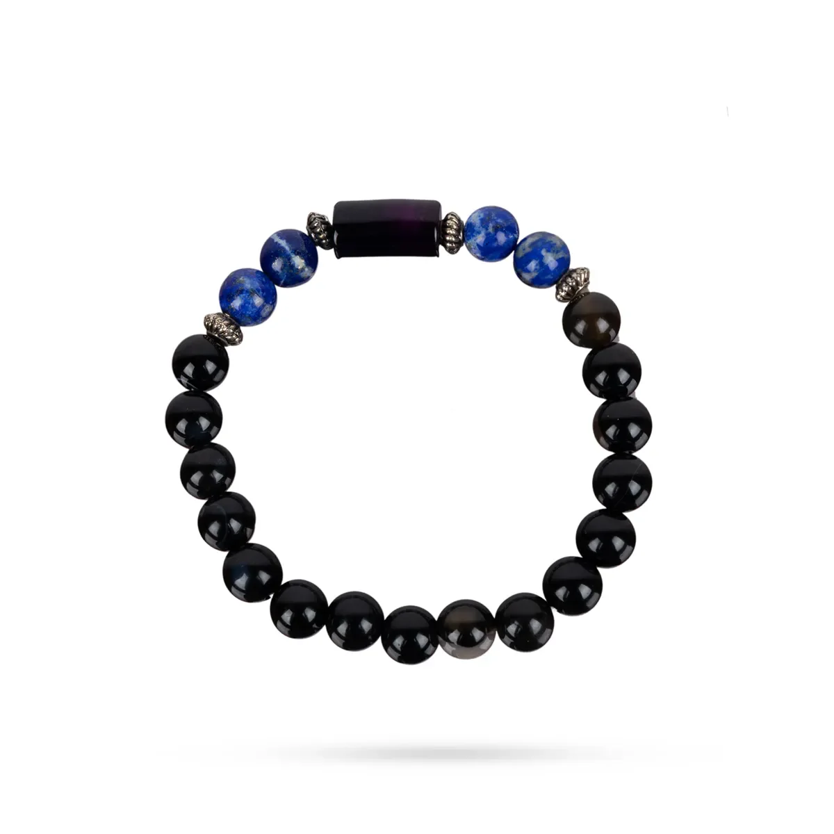Crystal Bracelet - 2.5 Inches | Crystal Bead Hand Bracelet/ Semi Precious Stone Hand Band For Aquarius Zodiac - Image 5