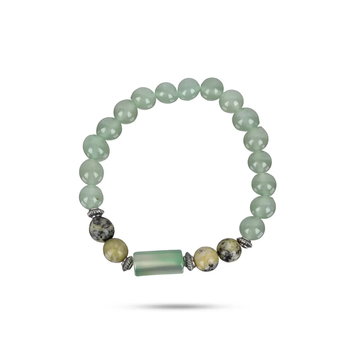 Crystal Bracelet - 2.5 Inches | Crystal Bead Hand Bracelet/ Semi Precious Stone Hand Band For Gemini Zodiac - Image 5