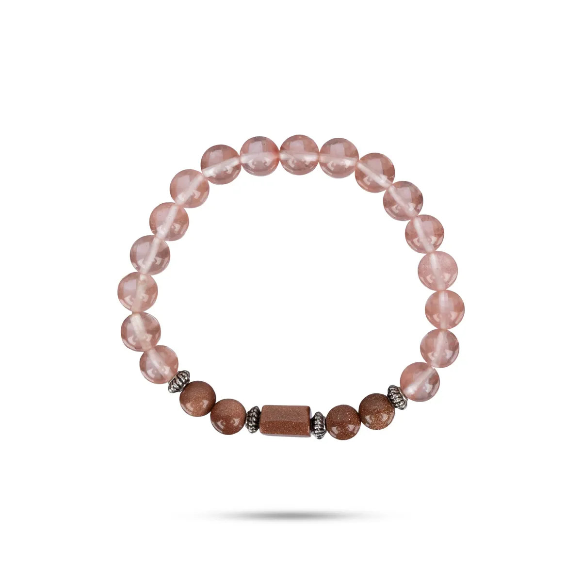 Crystal Bracelet - 2.5 Inches | Crystal Bead Hand Bracelet/ Semi Precious Stone Hand Band For Scorpio Zodiac - Image 4