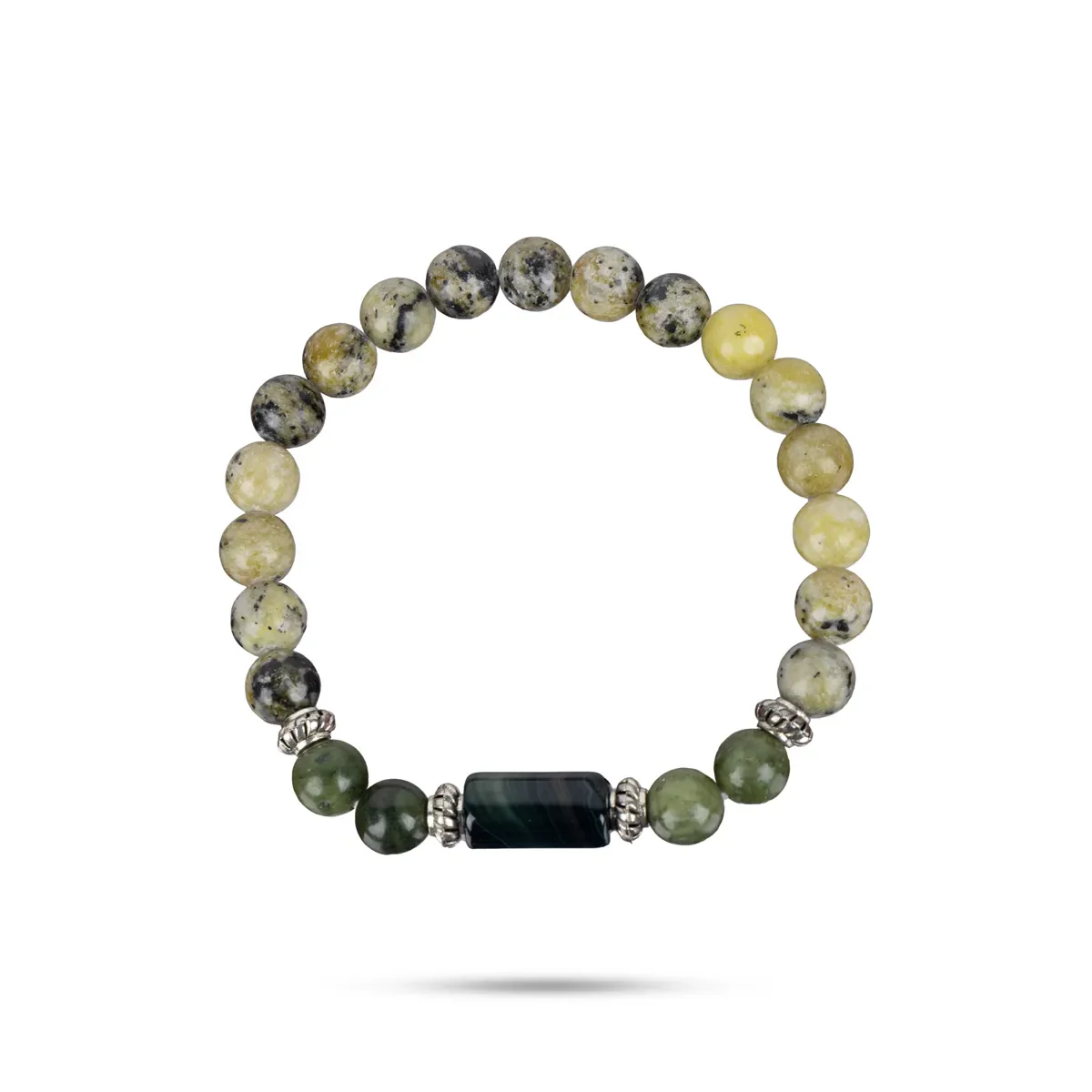 Crystal Bracelet - 2.5 Inches | Crystal Bead Hand Bracelet/ Semi Precious Stone Hand Band For Virgo Zodiac - Image 3