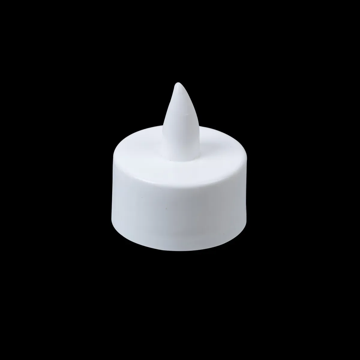 Crystal LED Tea Light Candles - 24 Pcs | Flameless Battery Diyas / Warm Glow Candles For Pooja & Decoration - Image 3