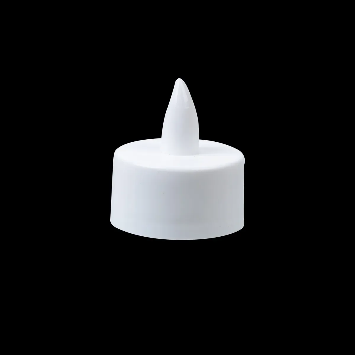 Crystal LED Tea Light Candles - 24 Pcs | Flameless Battery Diyas / Warm Glow Candles For Pooja & Decoration - Image 4