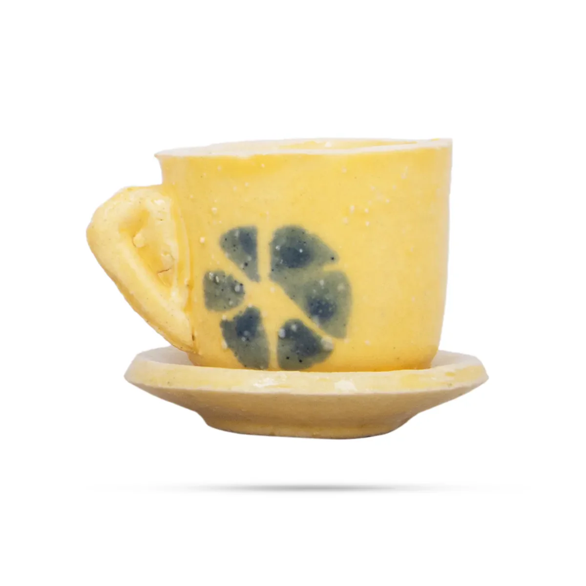 Cup And Saucer Toy Set - 3 X 4 Inches | 7 Pcs/ Tea Cup Plates/ Ceramic Cupsaucer For Childrens - Image 6