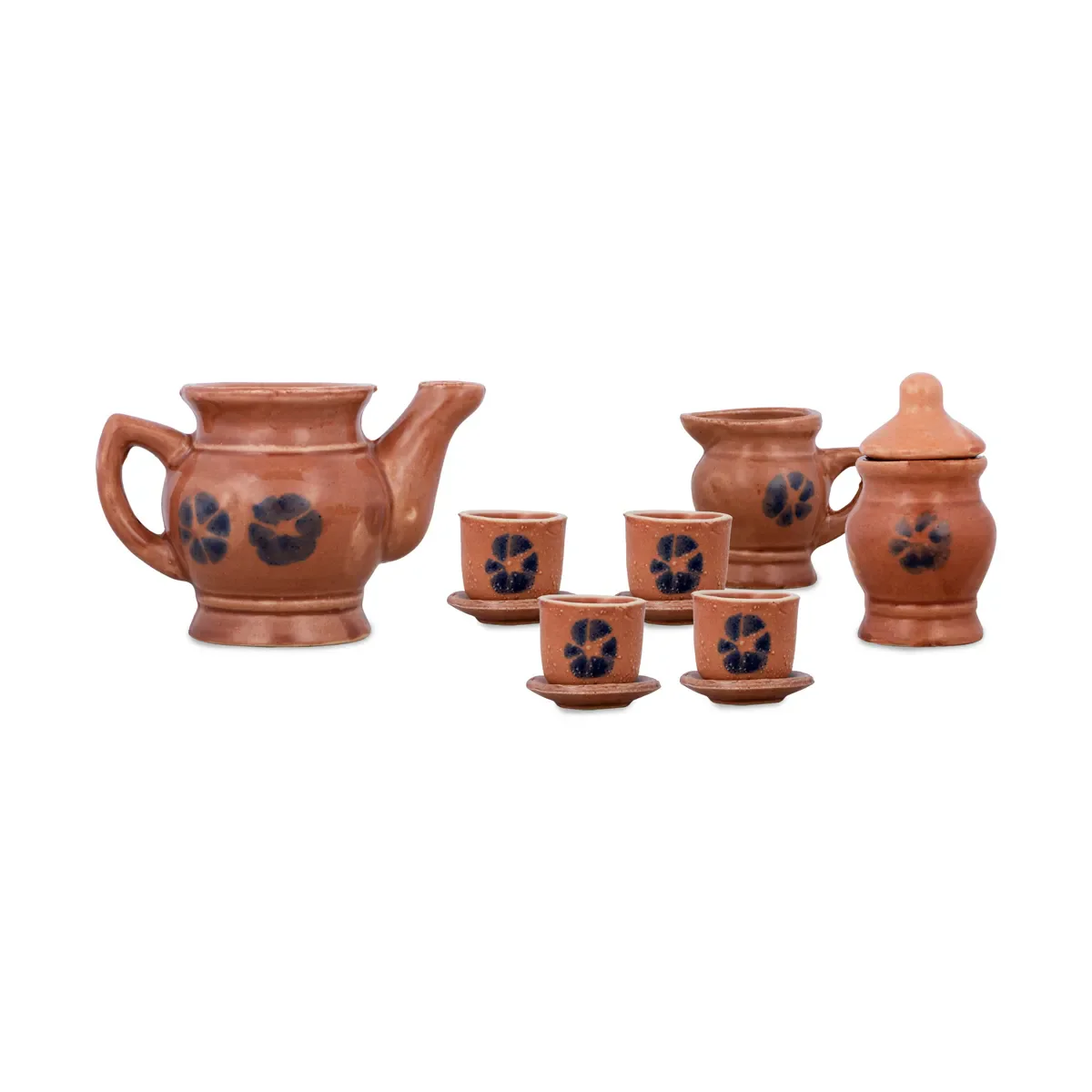 Cup And Saucer Toy Set - 3 X 4 Inches | 7 Pcs/ Tea Cup Plates/ Ceramic Cupsaucer For Childrens - Image 8