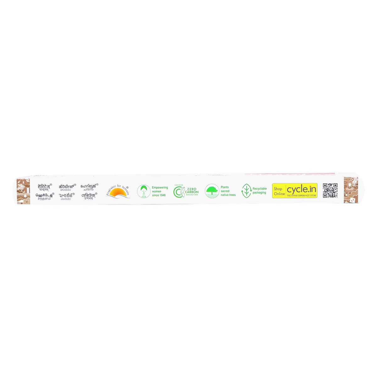 Cycle Heritage Chandanam Incense Sticks - 16 Sticks | Agarbathi/ Agarbatti for Pooja - Image 3
