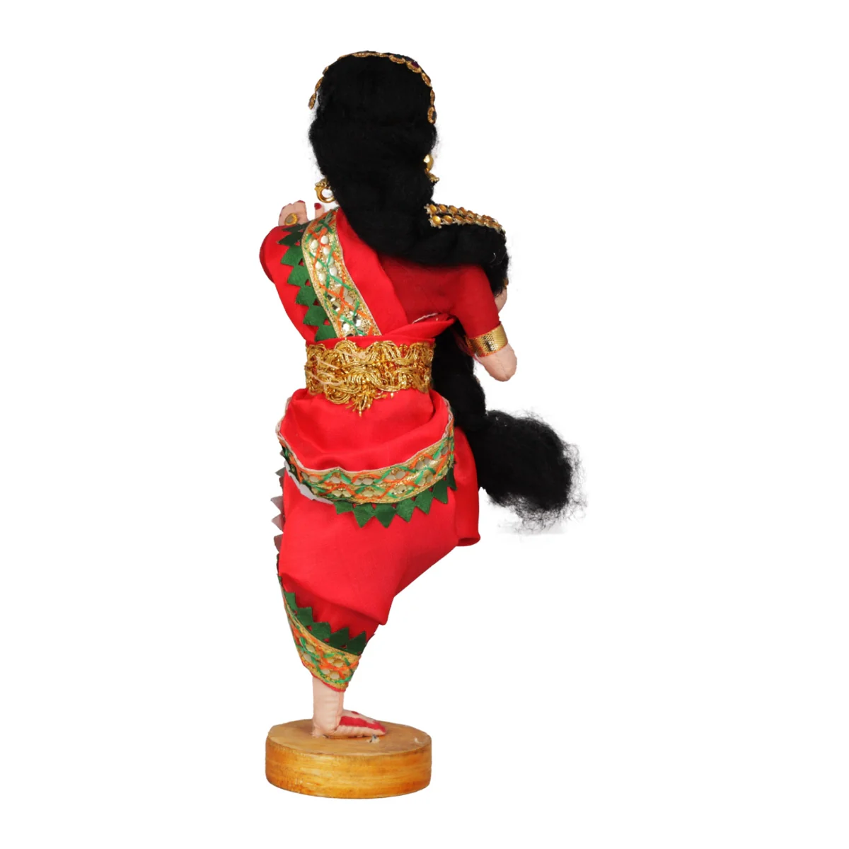 Dancing Doll Cloth Golu Bommai - 9 Inches | Giri Golu Doll/ Navaratri Golu Bomma/Gombe/Bommai - Image 21