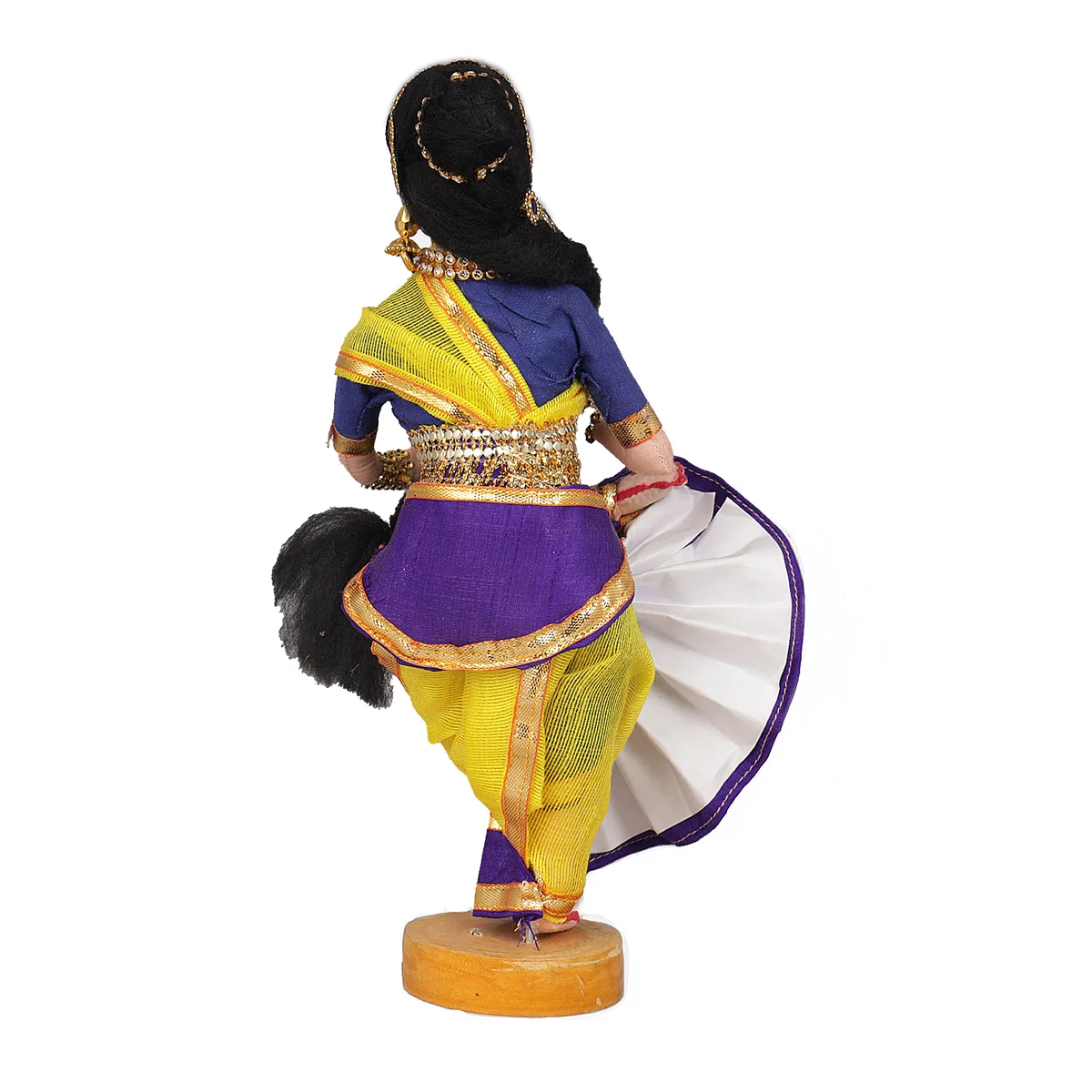 Dancing Doll Cloth Golu Bommai - 9 Inches | Giri Golu Doll/ Navaratri Golu Bomma/Gombe/Bommai - Image 25