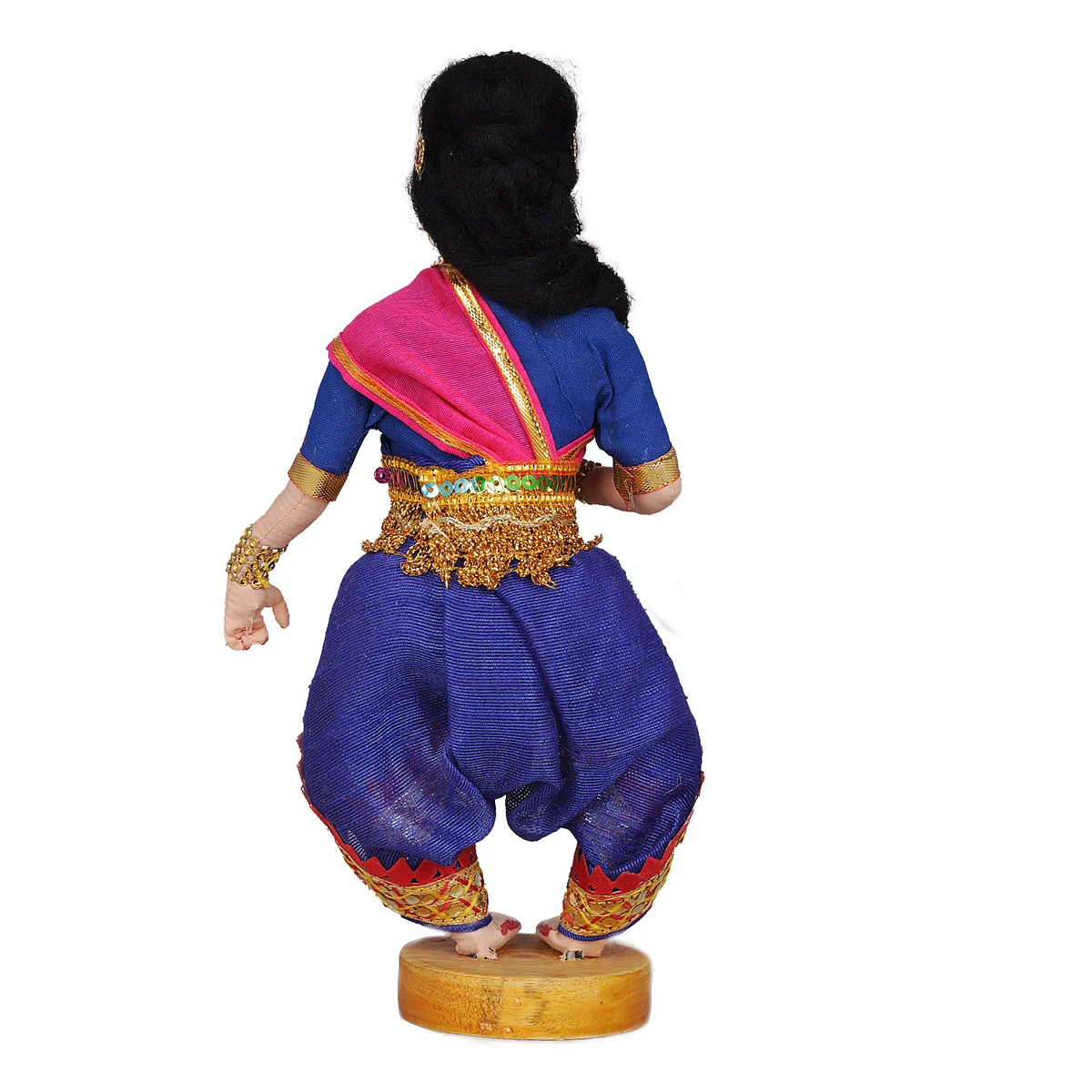 Dancing Doll Cloth Golu Bommai - 9 Inches | Giri Golu Doll/ Navaratri Golu Bomma/Gombe/Bommai - Image 33