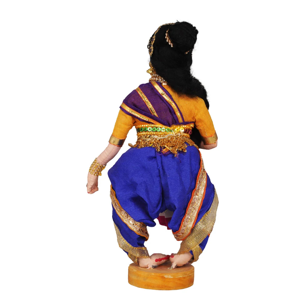 Dancing Doll Cloth Golu Bommai - 9 Inches | Giri Golu Doll/ Navaratri Golu Bomma/Gombe/Bommai - Image 40