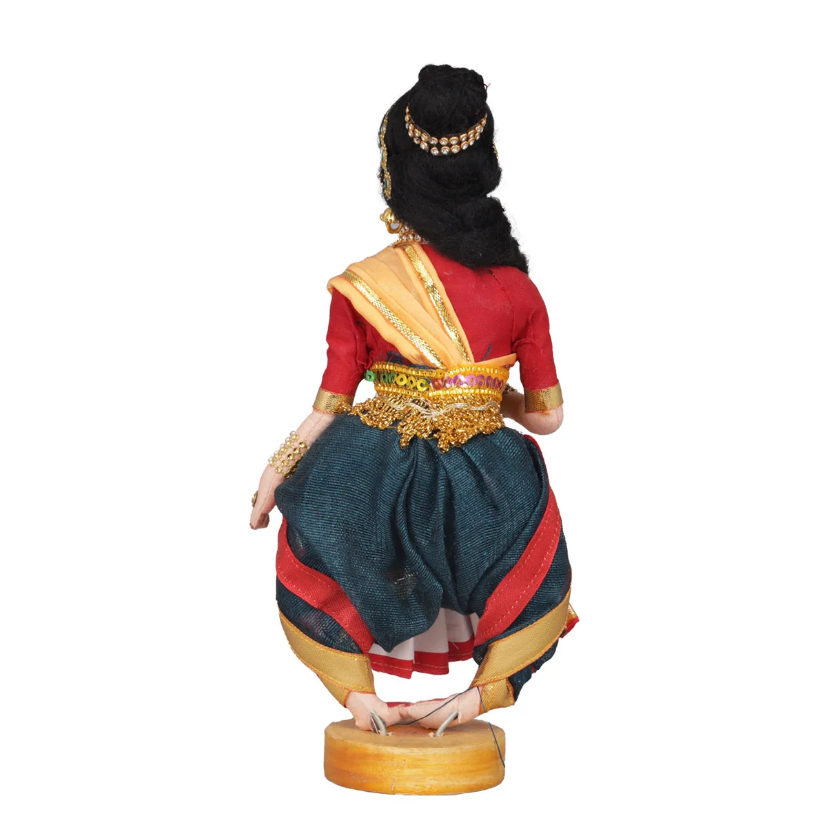 Dancing Doll Cloth Golu Bommai - 9 Inches | Giri Golu Doll/ Navaratri Golu Bomma/Gombe/Bommai - Image 50