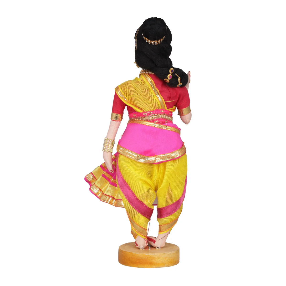 Dancing Doll Cloth Golu Bommai - 9 Inches | Giri Golu Doll/ Navaratri Golu Bomma/Gombe/Bommai - Image 60