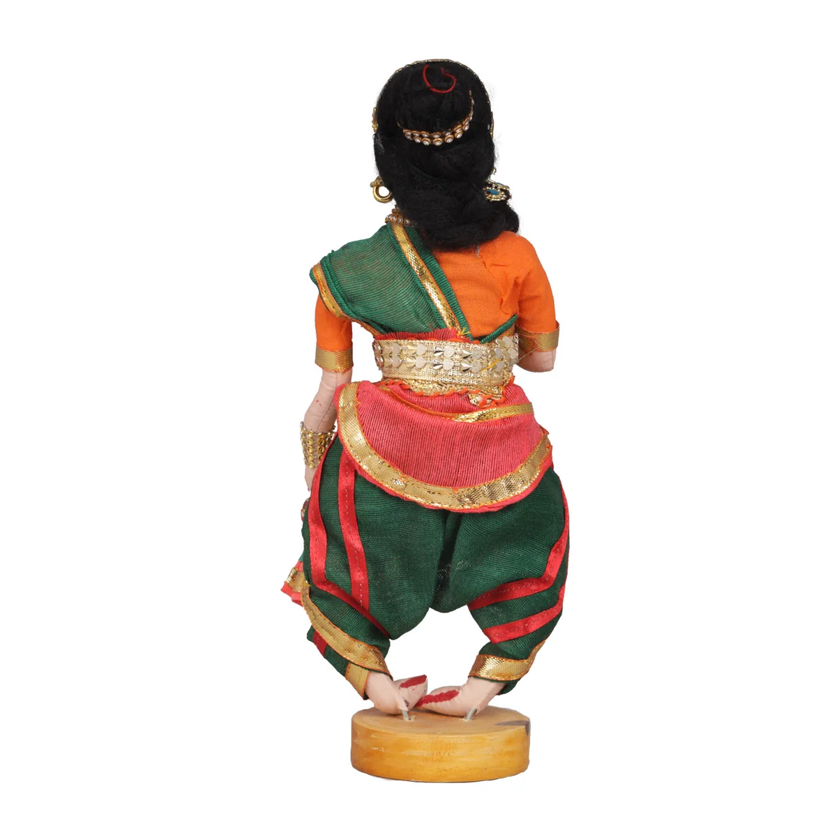 Dancing Doll Cloth Golu Bommai - 9 Inches | Giri Golu Doll/ Navaratri Golu Bomma/Gombe/Bommai - Image 82