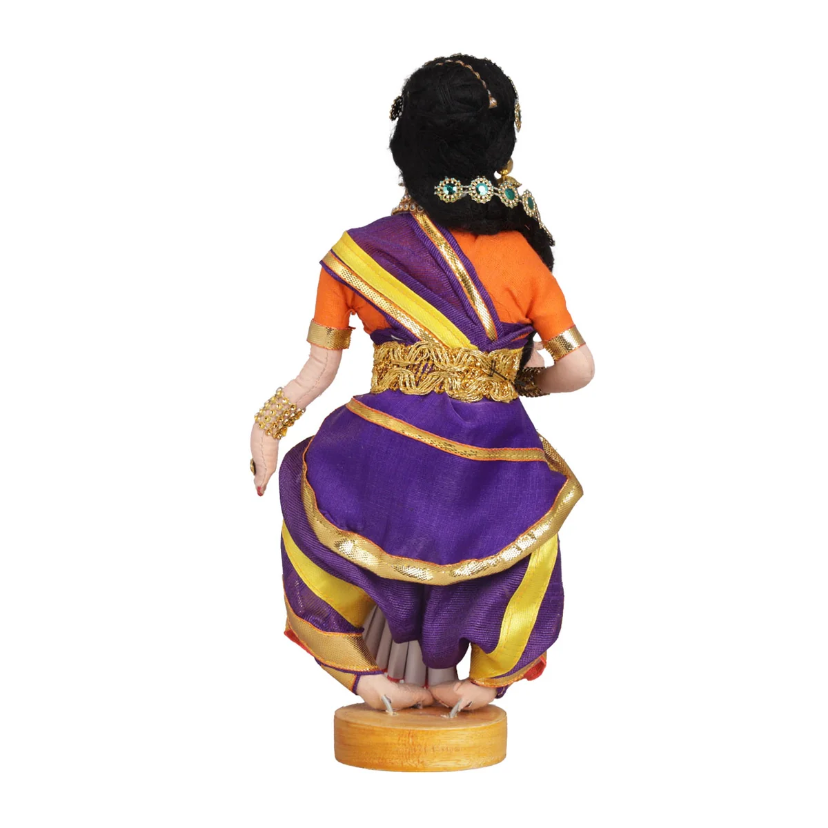 Dancing Doll Cloth Golu Bommai - 9 Inches | Giri Golu Doll/ Navaratri Golu Bomma/Gombe/Bommai - Image 85